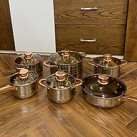 Mua BỘ NỒI ĐỨC 6 MÓN 5 lớp LOẠI 1 - Hàng nhập khẩu