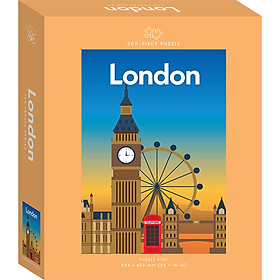 The Travel Series 500pc Jigsaw: London