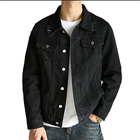 Áo khoát chống nắng nam rách đẹp mẫu mới-A3103 - Xanh