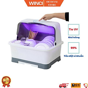Mua Máy Khử Trùng bát đĩa  bình sữa bằng tia UV Chính hãng Winci Win-K1  Hàng chính hãng