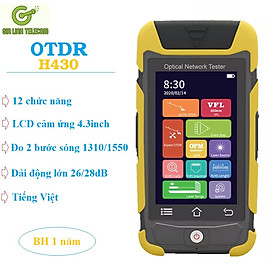 Mua Máy đo OTDR cao cấp H430 cảm ứng - Đo điểm đứt cáp quang