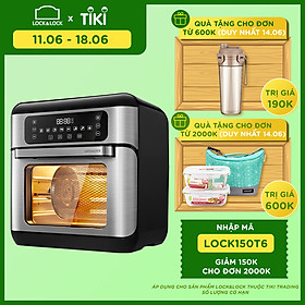 Lò Nướng Chân Không Điện Tử Lock&Lock EJF291BLK 10L - Hàng Chính Hãng