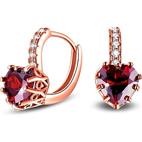 Earring of The Heart of Hhe Peach Gift Birthday