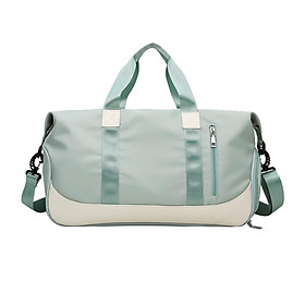 Sports Duffel Gym Bag Travel Handbag Wet Pocket Luggage Backpack