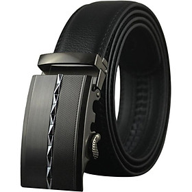 Thắt Lưng Nam Cao Cấp AT Leather P106 - Đen