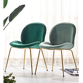 Ghế bàn ăn Bọc Nỉ cao cấp Đa năng Decor sang trọng bếp ăn - Ghế Ngoài trời - Ban công tiện lợi hiện đại GKK003 Giao màu ngẫu nhiên