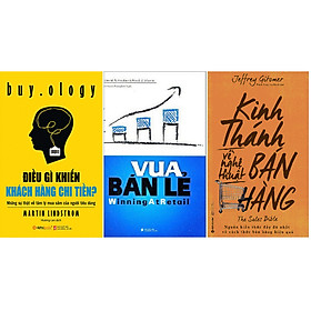 Combo Toàn Tập Về Bán Lẻ ( Điều Gì Khiến Khách Hàng Chi Tiền? + Vua Bán Lẻ + Kinh Thánh Về Nghệ Thuật Bán Hàng ) Tặng BookMark Romantic