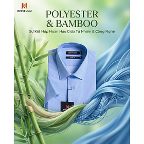 Áo sơ mi tay ngắn Khatoco (M-3XL)