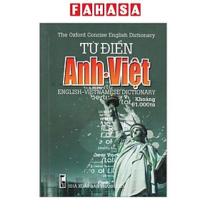 Sách - Từ Điển Anh - Việt (Khoảng 61.000 Từ) - nxb thanh nien