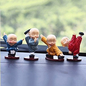 Bộ Tượng 4 Chú Tiểu Học Võ