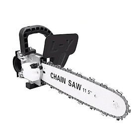 Bộ lưỡi cưa xích gắn máy mài cầm tay tra dầu tự động