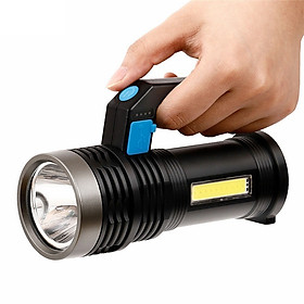 Mua Đèn pin rọi xách tay siêu sáng chống thấm nước  4 chế độ sáng  pin sạc nhiều lần