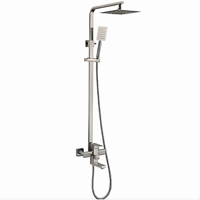 Mua Bộ sen cây tắm KG38 dùng cho nóng lạnh nước mạnh êm  cao cấp dễ sử dụng chất liệu inox304 - Hàng chính hãng