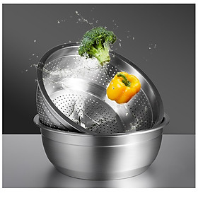 Mua Set thau rổ inox 304