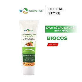 Tẩy Da Chết Thảo Mộc BIOCOS 20ml - Exfoliating Peel Gel Sạch Da, Dưỡng Ẩm