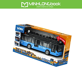 Đồ Chơi Duka: Xe Buýt Du Lịch Đô Thị (Màu Xanh) DK81199