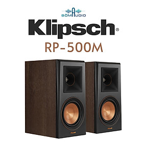 Mua KLIPSCH RP-500M | Dòng Bookshelf Xem Phim Nghe Nhạc Reference Premier Klipsch - Treble Titanium 25mm Họng Kèn Tractrix Horn 90°x90° Độc Đáo - Loa Mid/Bass 13 3cm Cerametallic Phủ Copper Tinh Tế - Độ Nhạy 93dB - 8ohm x 300W | Hàng Chính Hãng _ Mới 100%