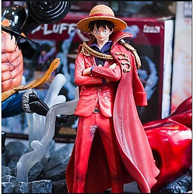 Mô hình One Piece - Mô hình Luffy king sắc nét cho tiết áo khoác mềm dẻo