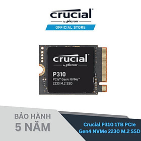 Mua Crucial P310 1TB PCIe Gen4 NVMe 2230 M.2 SSD-CT1000P310SSD2 - Hàng chính hãng