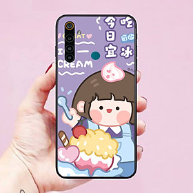 Ốp lưng dành cho điện thoại Realme 5i / 6i / 5 Hình Baby Happy