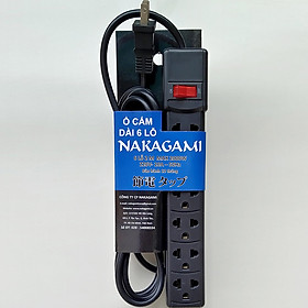 Mua Ổ cắm điện dài 6 lỗ Nakagami chất lượng cao công nghệ Nhật Bản