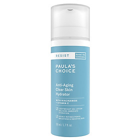 Kem Dưỡng Ẩm Dành Cho Da Nhạy Cảm Và Lão Hóa Paula's Choice Resist Anti – Aging Clear Skin Hydrator (50ml)