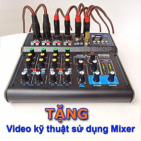 Mua Mixer Yamaha Max 99 Karaoke  USB Bluetooth  16 Hiệu Ứng Vang  Bàn Mixer Mẫu Mới 2021