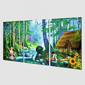 Mua Tranh treo Tường 3D Sơn Dầu SD635- Tranh treo phòng khách đẹp