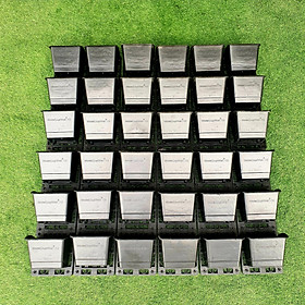 Bộ khung chậu vườn tường (1m2 - 12 bộ)