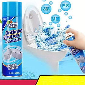 Chai xịt bọt tuyết tẩy rửa nhà tắm nhà vệ sinh 500ml