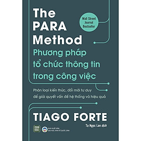 The PARA Method – Phương pháp tổ chức thông tin trong công việc - Bản Quyền