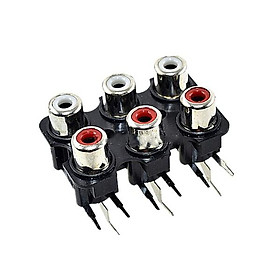 Mua Trạm RCA 6 Cổng AV Chân Cong