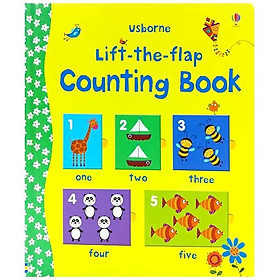 Sách tương tác tiếng Anh - Usborne Lift-The-Flap Counting Book