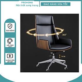 Mua Ghế văn phòng DA PU cao cấp Ghế Giám đốc lưng cao phong cách châu âu cao cấp