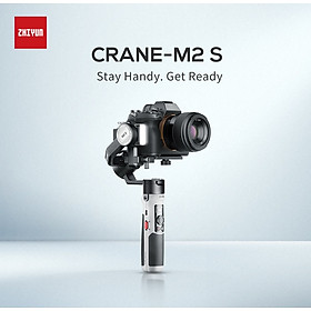Mua Gimbal Zhiyun Crane-M2 S đa năng cho máy ảnh  điện thoại  action cam - Hàng Chính Hãng
