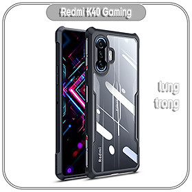 Ốp lưng cho Xiaomi Redmi K40 Gaming chống sốc trong viền nhựa dẻo XunDD - Hàng nhập khẩu