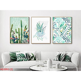 Mua Bộ 3 Tranh Treo Tường Vintage Decor & in theo yêu cầu - Halo Decor