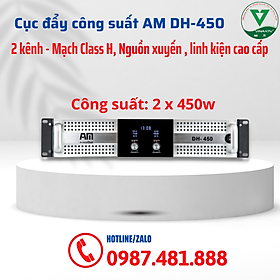 Mua Cục đẩy công suất AM DH-450 - Hàng cao cấp  hiển thị nhiệt độ  âm lượng  mạch class H  nguồn xuyến - Hàng chính hãng