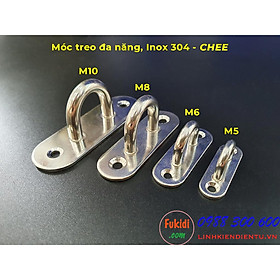 Mua Móc treo ghế đu  xích đu  treo quạt trần inox 316 size M5  M6  M8  M10 - CHEE