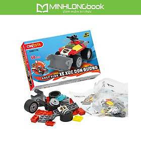 Đồ Chơi: Ghép Hình - Lực Lượng Cứu Hộ_ Xe Xúc Dọn Đường (58 Chi Tiết) DK81176