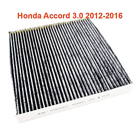 Lọc gió điều hòa Than hoạt tính AC881C-accord dành cho xe Honda Accord 3.0 2012, 2013, 2014, 2015, 2016 80292-SWA-003