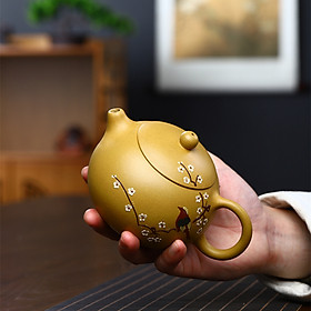 Mua Ấm Tử Sa Nghi Hưng Tây Thi Hỷ Thượng Mai Thiểu 380 ml (Hoàng Kim Đoạn Nê)