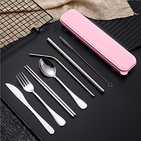 Mua Bộ Dao Muỗng Nĩa Đũa và Ống Hút cá nhân (6 món)