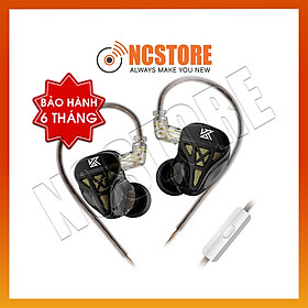 Mua  NC  Tai nghe KZ DQS với 1 Driver Dynamic Hifi Inear | Nghe TẠP | Semi Open | Thế Hệ Driver Mới | Có Mic - Hàng Chính Hãng