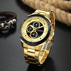 Curren Men Watch Business Multifuntional Waterproof Watches Quartz Watch