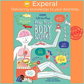 Hình ảnh Sách - Lift-the-Flap How Your Body Works by Rosie Dickins Ocean Mecklenburg (UK edition, paperback)