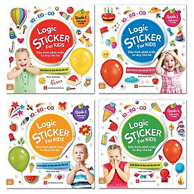 Sách - Bộ Sưu Tập 200 Stickers Phát triển trí thông minh, sáng tạo (Dành cho bé từ 2-8 tuổi) - ndbooks