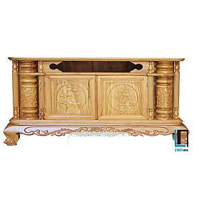 Kệ Tivi Cổ Điển Gỗ Gõ Đỏ Đẹp Giá Rẻ 1m4 Nội Thất