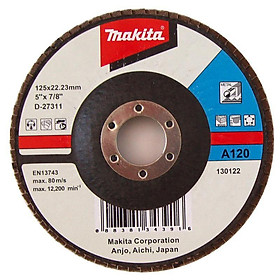 Đĩa Nhám Xếp #A120 Makita D-27311 (125mm)