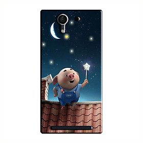 ỐP LƯNG IN ĐÍNH ĐÁ DÀNH CHO SONY XPERIA C3